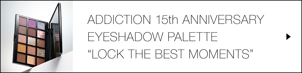 ADDICTION 15th ANNIVERSARY EYESHADOW PALETTE “LOCK THE BEST MOMENTS”